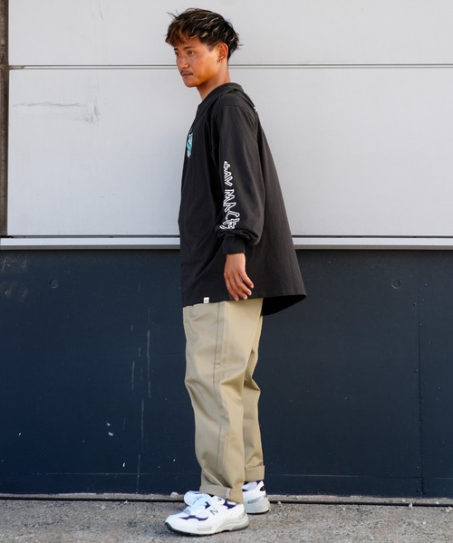TOY　MACHINE（トイ　マシーン）の「【ムラサキスポーツ限定】TOY MACHINE/トイマシーン ビッグシルエット バックプリントロンT MTMFCLT2（Tシャツ/カットソー・メンズ・ホワイト/ブラック/グリーン・M/L/XL）」の22枚目の写真