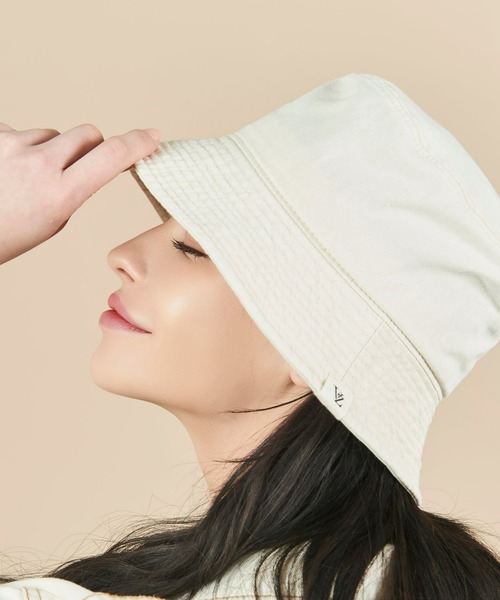 ★VARZAR★ Monogram Label Pigment Bucket Hat Black Monogram Label Round Bucket Hat Black - VARZAR | 60% - Asian