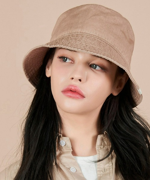 ★VARZAR★ Monogram Label Pigment Bucket Hat Yellow MUSINSA | VARZAR 3D Monogram Color Bucket Hat Yellow
