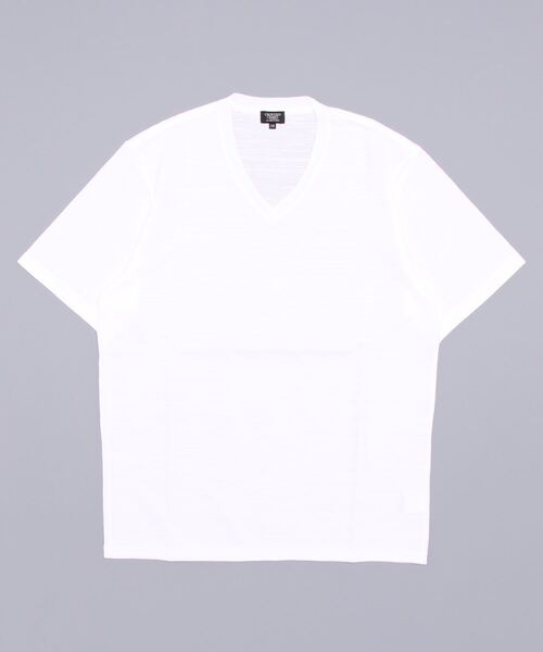 CROWDED CLOSET(クラウデッドクローゼット)の「Tシャツ(Tシャツ/カットソー・メンズ・ピンク/サックスブルー/ホワイト・02/03/04)」の1枚目の写真