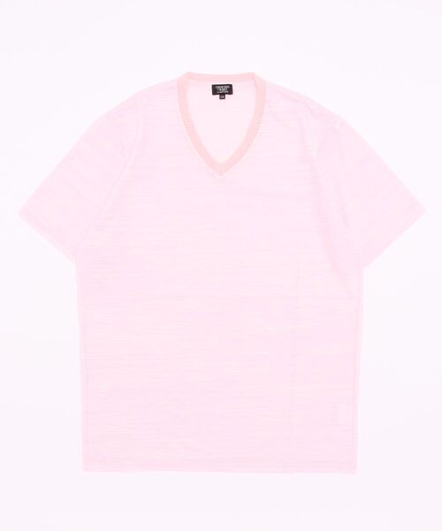 CROWDED CLOSET(クラウデッドクローゼット)の「Tシャツ(Tシャツ/カットソー・メンズ・ピンク/サックスブルー/ホワイト・02/03/04)」の3枚目の写真