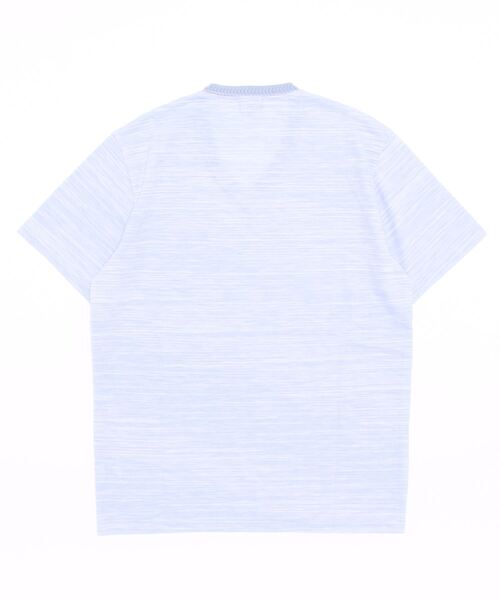 CROWDED CLOSET(クラウデッドクローゼット)の「Tシャツ(Tシャツ/カットソー・メンズ・ピンク/サックスブルー/ホワイト・02/03/04)」の4枚目の写真