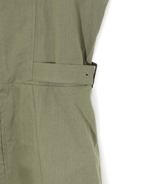 one way（ワンウェイ）の「ミリタリージャンスカ（ジャンパースカート・レディース・ライトグレー/ブラック/ダークグリーン・FREE）」の5枚目の写真