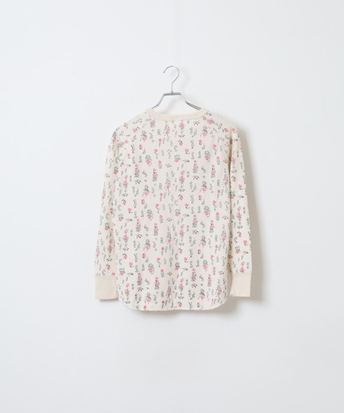 JEMORGAN（ジェーイーモーガン）の「JEMORGAN ワッフル花柄ラグランロングスリーブＴ（パック入り）（Tシャツ/カットソー・レディース・ホワイト/杢グレー/ナチュラル・FREE/F）」の11枚目の写真