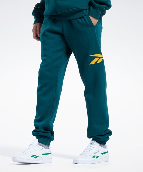 Reebok(リーボック)の「クラシックス ブランド プラウド パンツ / Classics Brand Proud Pants(その他パンツ・メンズ・グリーン/ブラック/ブラック×ホワイト/ヘザーグレー/ネイビー/ホワイト/マルーン・LARGE/SMALL/X-LARGE/MEDIUM/XX-LARGE/XXX-LARGE/X-SMALL)」の5枚目の写真