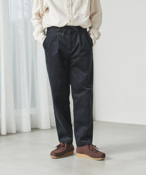 coen（コーエン）の「コーデュロイタックイージーパンツ（その他パンツ・メンズ・ブラウン/ブラック/ネイビー/オリーブ・XL/S/L/M）」の20枚目の写真