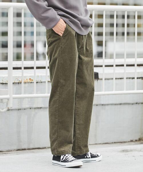 coen（コーエン）の「コーデュロイタックイージーパンツ（その他パンツ・メンズ・ブラウン/ブラック/ネイビー/オリーブ・XL/S/L/M）」の5枚目の写真
