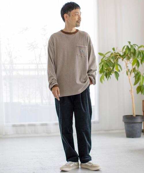 coen（コーエン）の「コーデュロイタックイージーパンツ（その他パンツ・メンズ・ブラウン/ブラック/ネイビー/オリーブ・XL/S/L/M）」の7枚目の写真