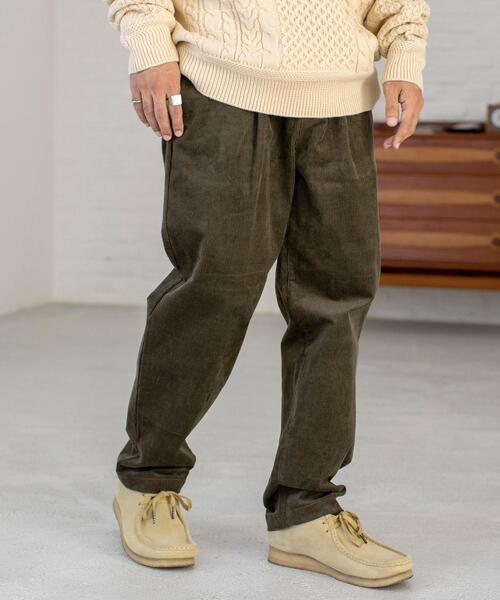 coen（コーエン）の「コーデュロイタックイージーパンツ（その他パンツ・メンズ・ブラウン/ブラック/ネイビー/オリーブ・XL/S/L/M）」の12枚目の写真