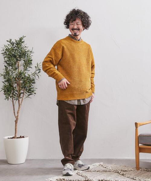 coen（コーエン）の「コーデュロイタックイージーパンツ（その他パンツ・メンズ・ブラウン/ブラック/ネイビー/オリーブ・XL/S/L/M）」の15枚目の写真