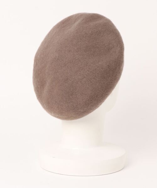 coca（coca）（コカ）の「ベレー帽（ハンチング/ベレー帽・レディース・ブラック/ベージュ/アイボリー・ONE SIZE）」の4枚目の写真