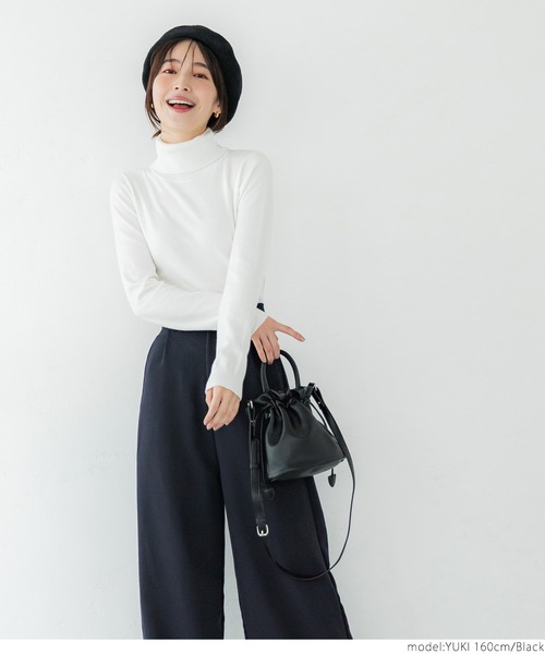 coca（coca）（コカ）の「ベレー帽（ハンチング/ベレー帽・レディース・ブラック/ベージュ/アイボリー・ONE SIZE）」の12枚目の写真