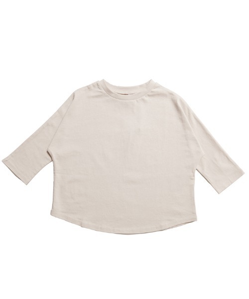 coca（coca）（コカ）の「キッズ カットソー ドルマンスリーブ ロンT（Tシャツ/カットソー・キッズ・ブラック/ライトピンク/ライトベージュ・100/110/120/130）」の3枚目の写真