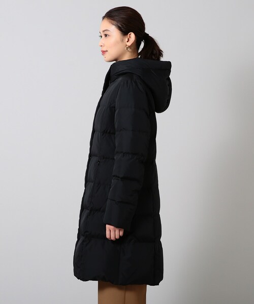 【定番ダウンをリニューアル！】ロングダウンコート＜撥水加工／サスティナブルな素材＞