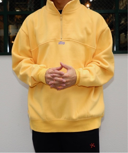 C.E.L.STORE(セルストア)の「GERRY COSBY/ジェリーコスビー EMB LOGO STAND QUARTER ZIP SWEAT刺繍ロゴスタンドクォータージップスウェットユニセックス(スウェット・メンズ・ピンク/イエロー/ライトグリーン・FREE/LARGE/MEDIUM)」の12枚目の写真
