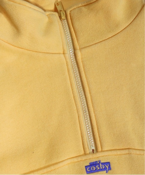 C.E.L.STORE(セルストア)の「GERRY COSBY/ジェリーコスビー EMB LOGO STAND QUARTER ZIP SWEAT刺繍ロゴスタンドクォータージップスウェットユニセックス(スウェット・メンズ・ピンク/イエロー/ライトグリーン・FREE/LARGE/MEDIUM)」の13枚目の写真