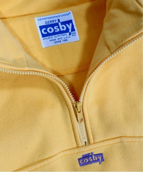 C.E.L.STORE(セルストア)の「GERRY COSBY/ジェリーコスビー EMB LOGO STAND QUARTER ZIP SWEAT刺繍ロゴスタンドクォータージップスウェットユニセックス(スウェット・メンズ・ピンク/イエロー/ライトグリーン・FREE/LARGE/MEDIUM)」の14枚目の写真