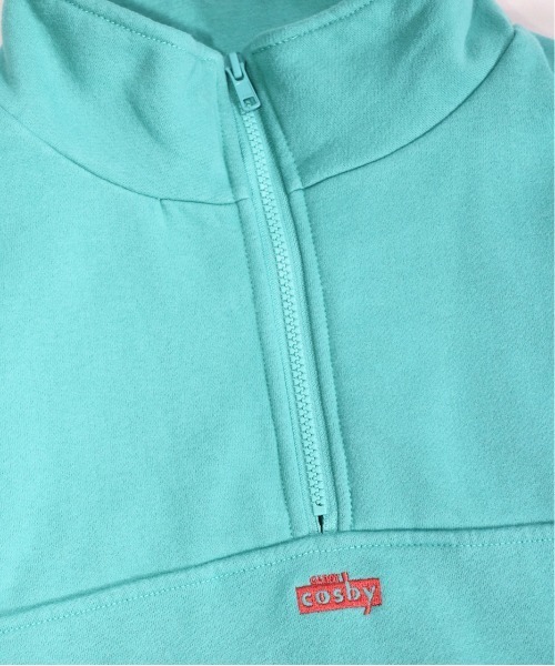 C.E.L.STORE(セルストア)の「GERRY COSBY/ジェリーコスビー EMB LOGO STAND QUARTER ZIP SWEAT刺繍ロゴスタンドクォータージップスウェットユニセックス(スウェット・メンズ・ピンク/イエロー/ライトグリーン・FREE/LARGE/MEDIUM)」の6枚目の写真