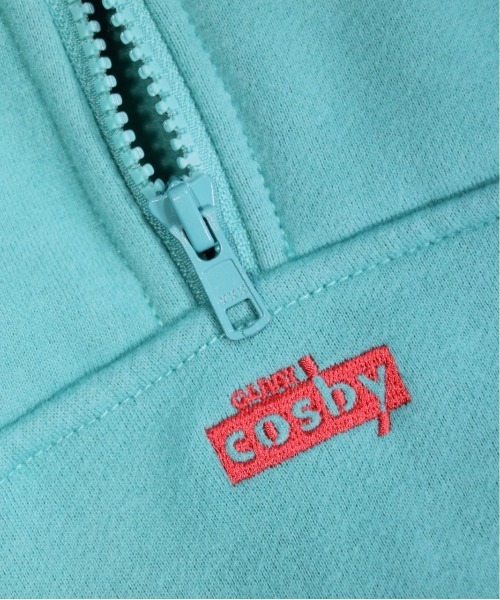 C.E.L.STORE(セルストア)の「GERRY COSBY/ジェリーコスビー EMB LOGO STAND QUARTER ZIP SWEAT刺繍ロゴスタンドクォータージップスウェットユニセックス(スウェット・メンズ・ピンク/イエロー/ライトグリーン・FREE/LARGE/MEDIUM)」の8枚目の写真