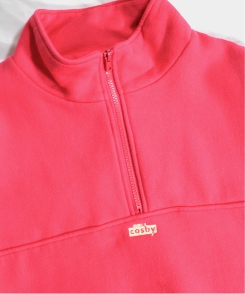 C.E.L.STORE(セルストア)の「GERRY COSBY/ジェリーコスビー EMB LOGO STAND QUARTER ZIP SWEAT刺繍ロゴスタンドクォータージップスウェットユニセックス(スウェット・メンズ・ピンク/イエロー/ライトグリーン・FREE/LARGE/MEDIUM)」の19枚目の写真
