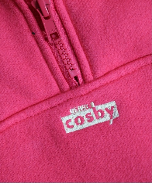 C.E.L.STORE(セルストア)の「GERRY COSBY/ジェリーコスビー EMB LOGO STAND QUARTER ZIP SWEAT刺繍ロゴスタンドクォータージップスウェットユニセックス(スウェット・メンズ・ピンク/イエロー/ライトグリーン・FREE/LARGE/MEDIUM)」の21枚目の写真