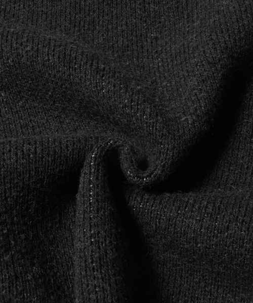 coca（coca）（コカ）の「メンズジャガードロゴニットトレーナー（ニット/セーター・メンズ・チャコールグレー/グレー・M/L/XL）」の4枚目の写真