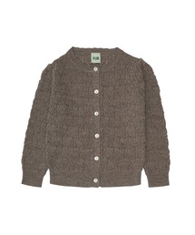 FUB（ファブ）の「fub / 丸襟 透かし編みニットカーディガン＜100-130cm＞（カーディガン/ボレロ・キッズ）」