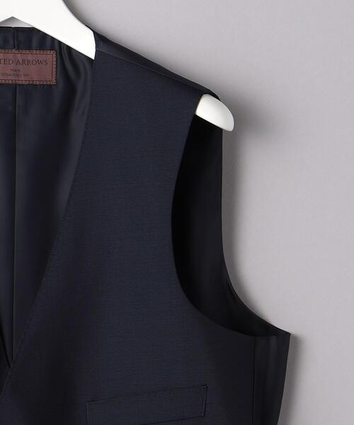 UNITED ARROWS（ユナイテッドアローズ）の「モヘア トロピカル 5ボタン ベスト（スーツベスト・メンズ・ブラック/ネイビー・46/48/50/44）」の5枚目の写真
