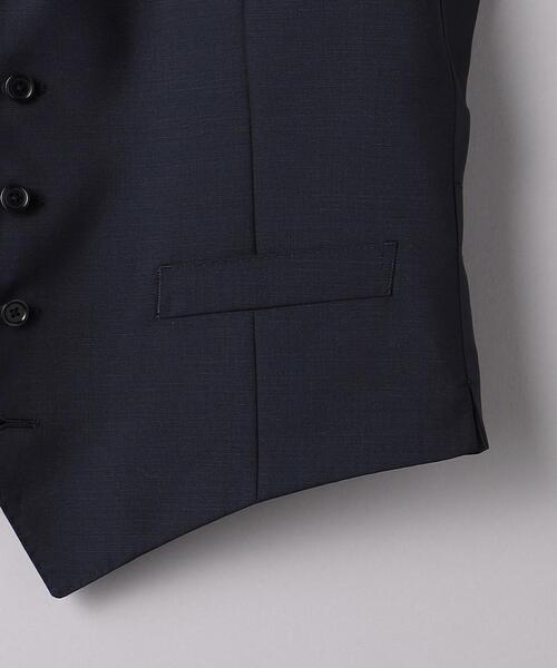 UNITED ARROWS（ユナイテッドアローズ）の「モヘア トロピカル 5ボタン ベスト（スーツベスト・メンズ・ブラック/ネイビー・46/48/50/44）」の6枚目の写真