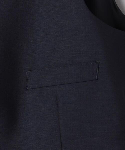UNITED ARROWS（ユナイテッドアローズ）の「モヘア トロピカル 5ボタン ベスト（スーツベスト・メンズ・ブラック/ネイビー・46/48/50/44）」の8枚目の写真