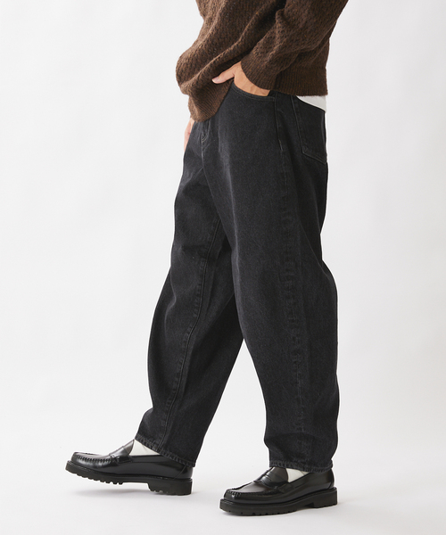 JOURNAL STANDARD(ジャーナルスタンダード)の「【人気デニム殿堂入りベストセラー】バルーン デニム パンツ(デニムパンツ・メンズ・ブラック系その他/ダークブルー/ブラックミックス/コバルトブルー・SMALL/MEDIUM/LARGE/X-LARGE)」の6枚目の写真