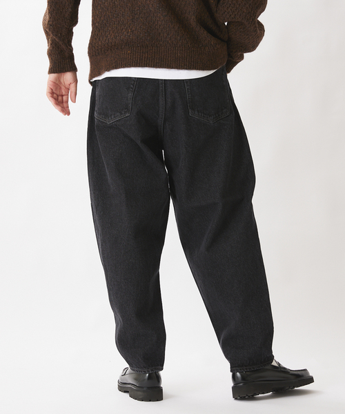 JOURNAL STANDARD(ジャーナルスタンダード)の「【人気デニム殿堂入りベストセラー】バルーン デニム パンツ(デニムパンツ・メンズ・ブラック系その他/ダークブルー/ブラックミックス/コバルトブルー・SMALL/MEDIUM/LARGE/X-LARGE)」の7枚目の写真