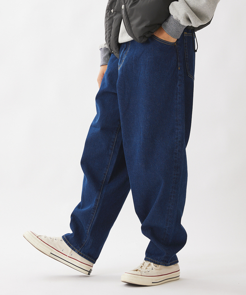 JOURNAL STANDARD(ジャーナルスタンダード)の「【人気デニム殿堂入りベストセラー】バルーン デニム パンツ(デニムパンツ・メンズ・ブラック系その他/ダークブルー/ブラックミックス/コバルトブルー・SMALL/MEDIUM/LARGE/X-LARGE)」の18枚目の写真
