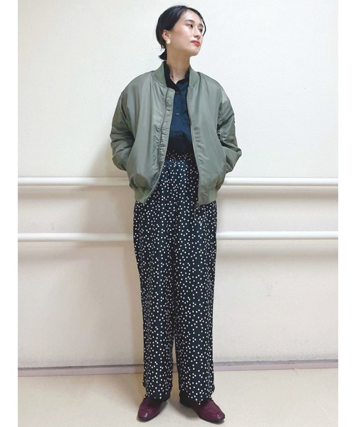 Lugnoncure(ルノンキュール)の「ドットパンツ(その他パンツ・レディース・ブラウン/ベージュ/ブラック・フリ-)」の11枚目の写真