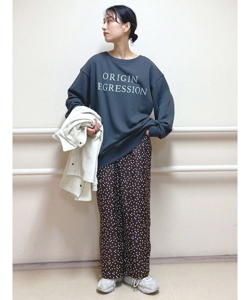 Lugnoncure(ルノンキュール)の「ドットパンツ(その他パンツ・レディース・ブラウン/ベージュ/ブラック・フリ-)」の5枚目の写真
