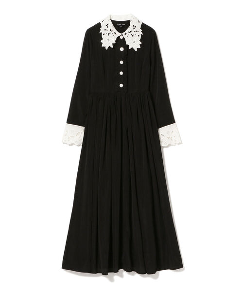 Ray BEAMS(レイビームス)の「sister jane / Pleated Maxi Dress(ワンピース・レディース・ブラック・SMALL)」の9枚目の写真