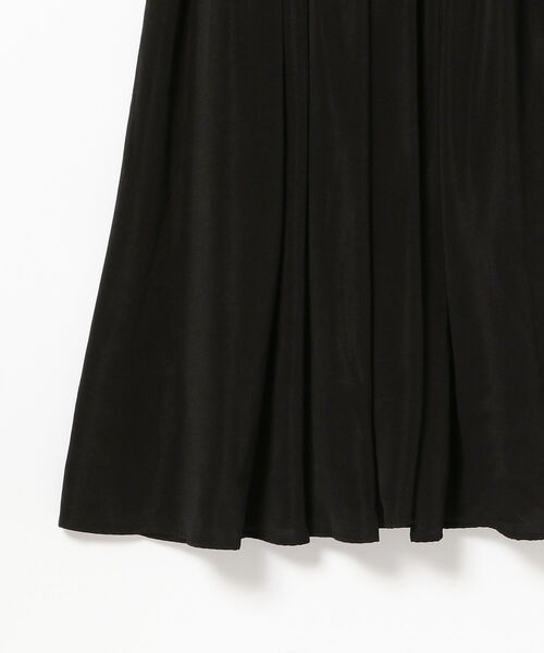 Ray BEAMS(レイビームス)の「sister jane / Pleated Maxi Dress(ワンピース・レディース・ブラック・SMALL)」の2枚目の写真