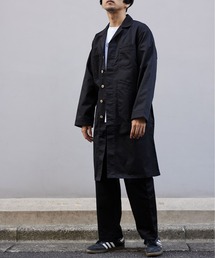 UNIVERSAL OVERALL | ショップコート 【SHOP COAT】(ステンカラーコート)