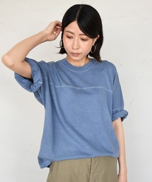 Attick by Johnbull（アティックバイジョンブル）の「【Attick by Johnbull】オーバーサイズハーフスリーブTシャツ（Tシャツ/カットソー）」
