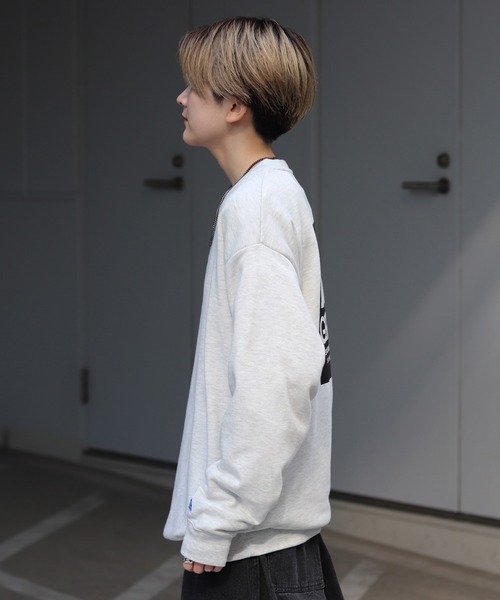 GERRY(ジェリー)の「【GERRY】バックプリント / 袖プリント / ナイロンポケット プルオーバースウェット(スウェット・メンズ・ブラック/グレー系その他/ブラック系その他/杢グレー/ブルー系その他/ホワイト系その他/ホワイト系その他2/ブラック系その他2/アイボリー/グリーン/グリーン系その他2・M/L)」の20枚目の写真