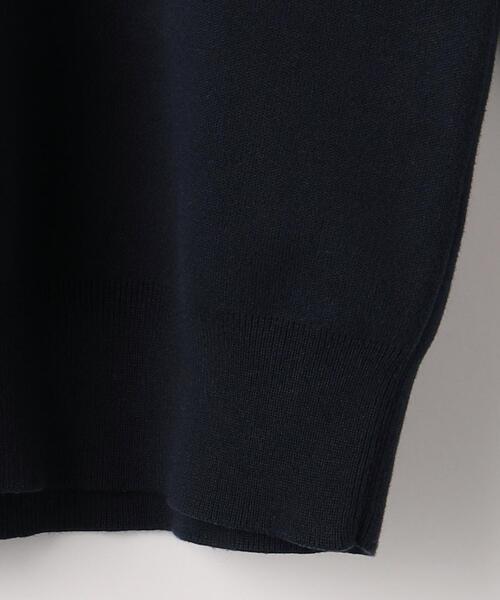 green label relaxing（グリーンレーベルリラクシング）の「クリアコットン スウェットライク ハイネック トップス -ウォッシャブル-（ニット/セーター・メンズ・ダークグリーン/ライトグレー/ネイビー・M/XL/S/L）」の8枚目の写真