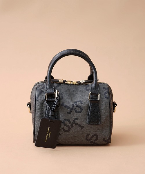 Samantha Thavasa(サマンサタバサ)の「STヌーベルオレール ボストンショルダーバッグ(ショルダーバッグ・レディース・ブラウン/ネイビー/ブラック・FREE)」の2枚目の写真
