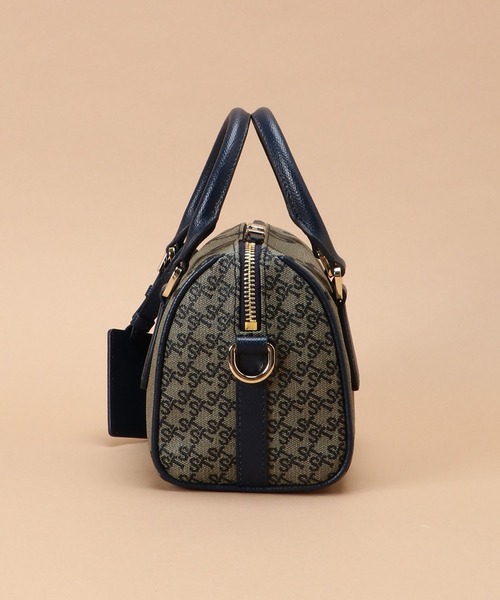 Samantha Thavasa(サマンサタバサ)の「STヌーベルオレール ボストンショルダーバッグ(ショルダーバッグ・レディース・ブラウン/ネイビー/ブラック・FREE)」の4枚目の写真