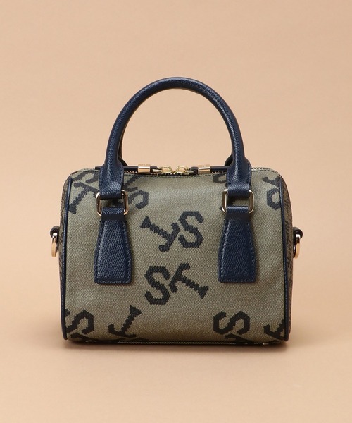 Samantha Thavasa(サマンサタバサ)の「STヌーベルオレール ボストンショルダーバッグ(ショルダーバッグ・レディース・ブラウン/ネイビー/ブラック・FREE)」の9枚目の写真