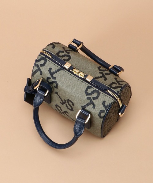 Samantha Thavasa(サマンサタバサ)の「STヌーベルオレール ボストンショルダーバッグ(ショルダーバッグ・レディース・ブラウン/ネイビー/ブラック・FREE)」の8枚目の写真