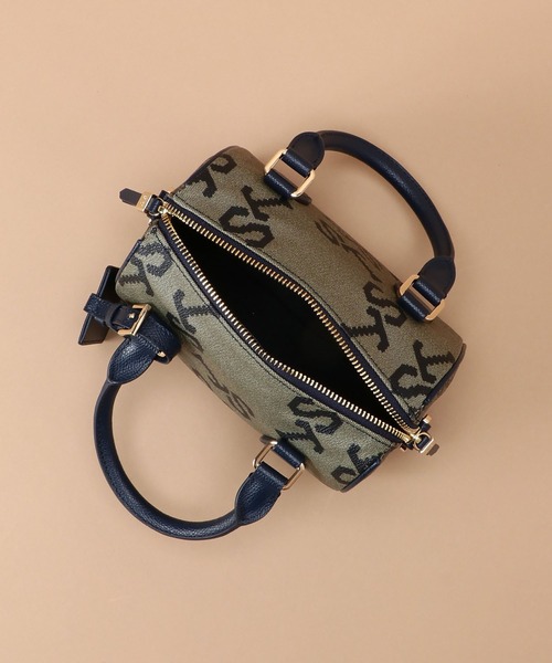 Samantha Thavasa(サマンサタバサ)の「STヌーベルオレール ボストンショルダーバッグ(ショルダーバッグ・レディース・ブラウン/ネイビー/ブラック・FREE)」の5枚目の写真