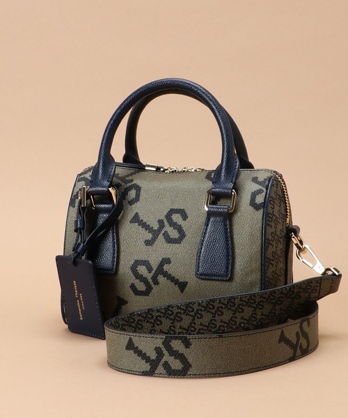 Samantha Thavasa(サマンサタバサ)の「STヌーベルオレール ボストンショルダーバッグ(ショルダーバッグ・レディース・ブラウン/ネイビー/ブラック・FREE)」の7枚目の写真