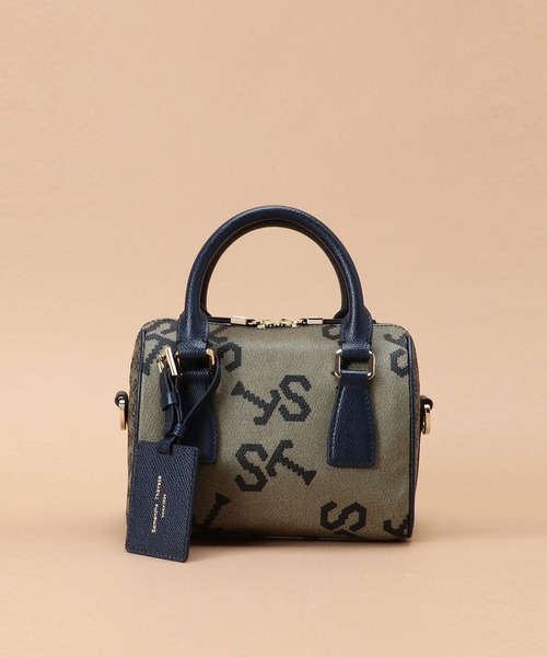 Samantha Thavasa(サマンサタバサ)の「STヌーベルオレール ボストンショルダーバッグ(ショルダーバッグ・レディース・ブラウン/ネイビー/ブラック・FREE)」の11枚目の写真