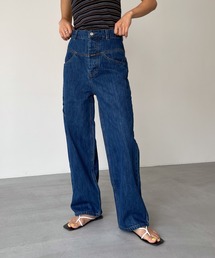 CANAL JEAN | choice_cnl(チョイス) 切り替えデニムパンツ(デニムパンツ)