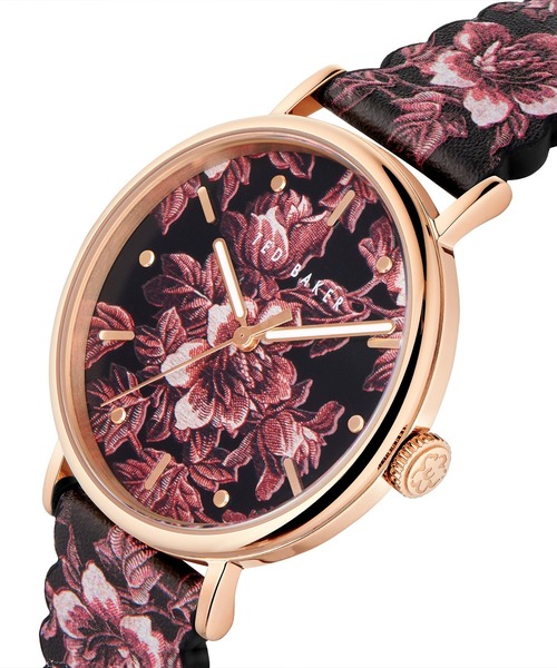 Ted Baker(テッドベーカー)の「TED BAKER/テッドベーカー PHYLIPA BLOOM 腕時計 TED-BKPPHF201 レディース(アナログ腕時計・レディース・ブラック・FREE)」の3枚目の写真
